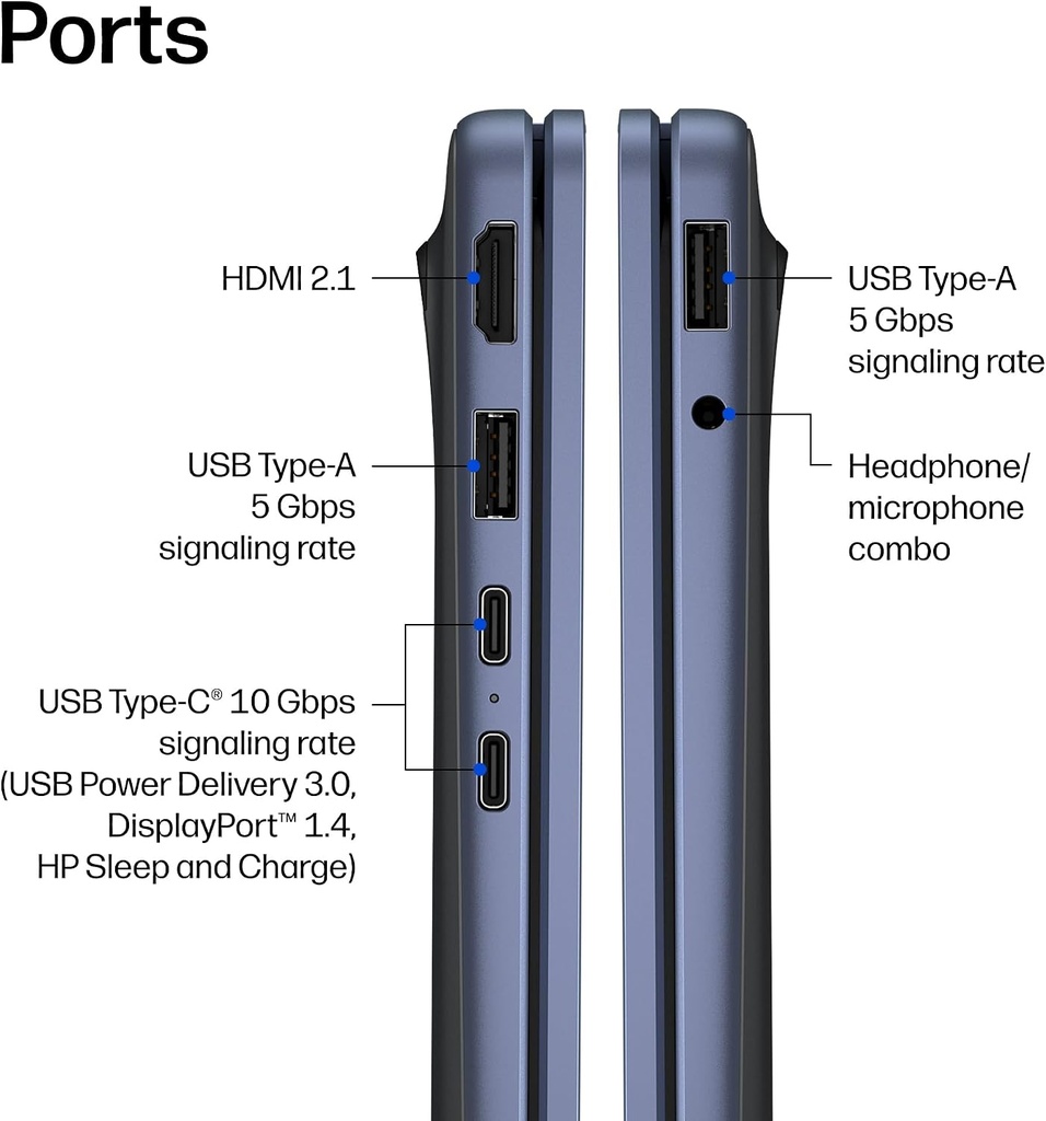 HP LAPTOP OmniBook 3 Laptop Next Gen AI 14-hz0053cl