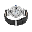 Giorgio Milano Men Stainless steel Round case ,Skeleton Automatic Movt black leather 226ST22  GILDO