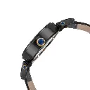 Giorgio Milano Men Stainless steel Round case ,Skeleton Automatic Movt black leather 226SBK22  GILDO (copy)