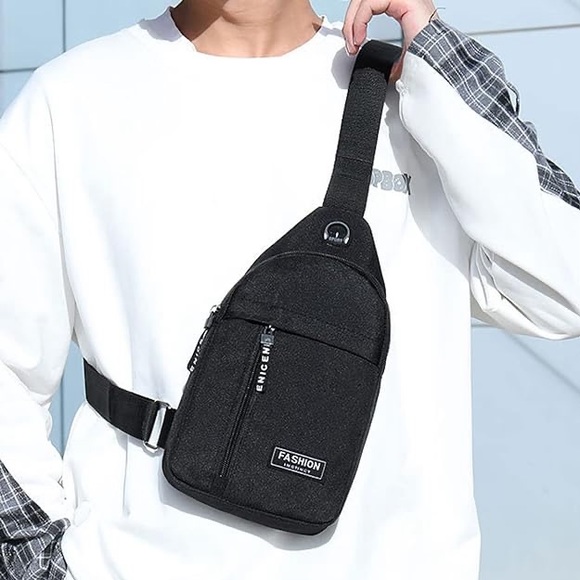 FASHION INSTINCT MEN CROSS BAG GREY