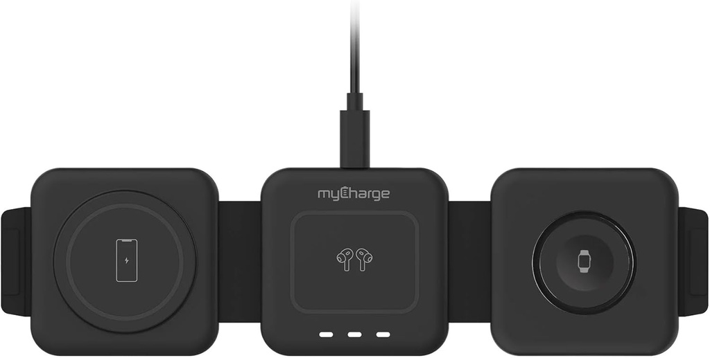 MyCharge 3-in-1 Folding Wireless Charging Pad