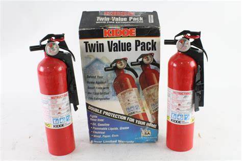 Kidde Twin Value Pack Fire Extinguishers