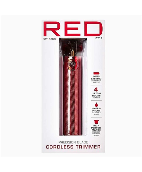 RED BY KISS PRECISION BLADE CORDLESS TRIMMER CT12