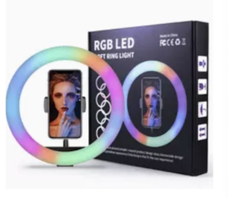 RGB LED 12 INCHES SOFT RING LIGHT MJ30