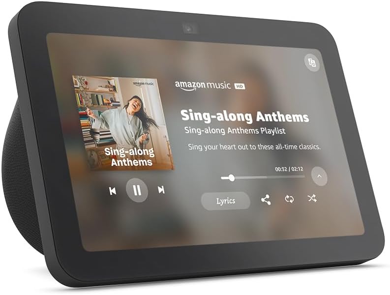 Amazon Alexa Echo Show 8 2024 MODEL BLACK
