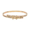 GIORGIO MILANO WOMEN Crystal X Bangle BRACELET W4138SG