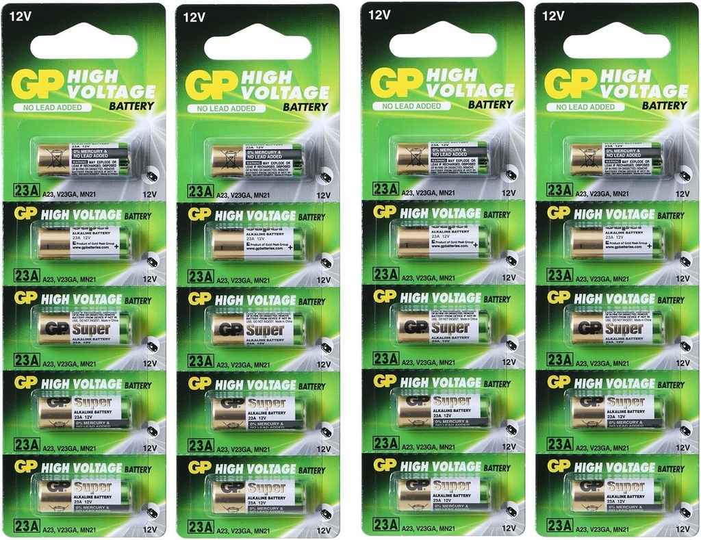 GP HIGH VOLTAGE A23 12V Alkaline  