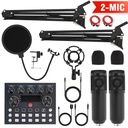 Legendary Vocal Podcast Equipment Bundle Voice Changer with BM-800 Podcast Microphone Bundle