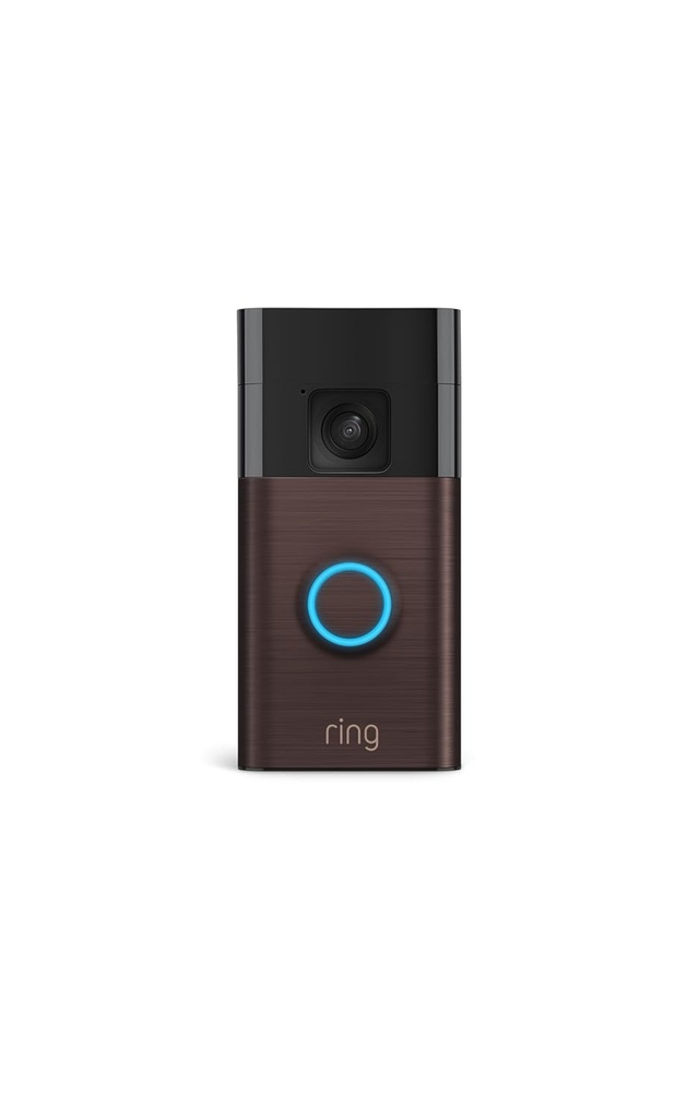 RING VIDEO BATTERY DOORBELL  VENETIAN BRONZE 