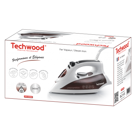Techwood Steam Iron Spray & Steam TFV-2408C