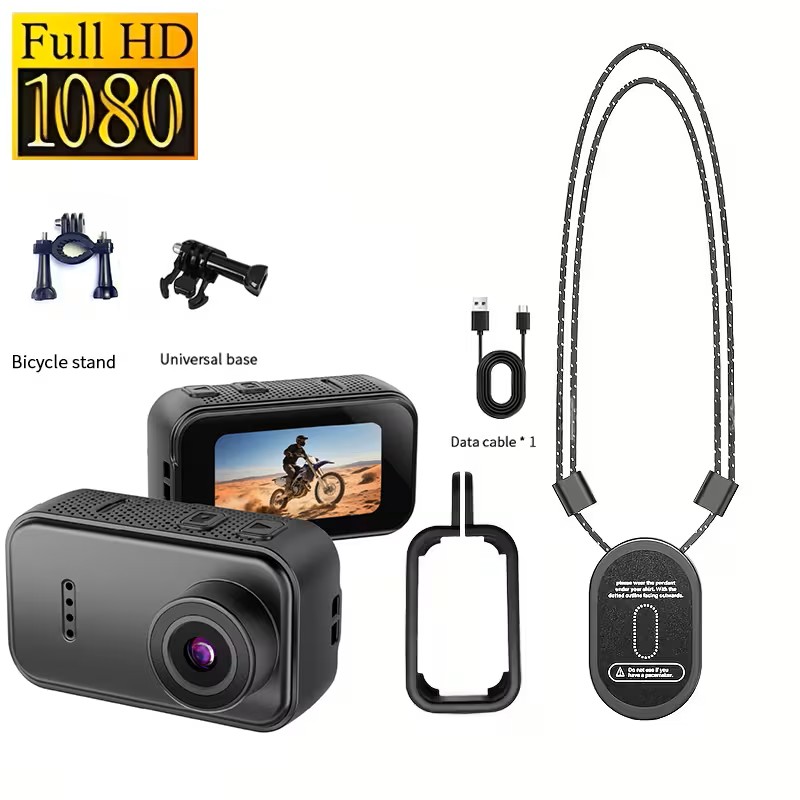F2 Action Camera Thumb 1080P Luna Body Cam