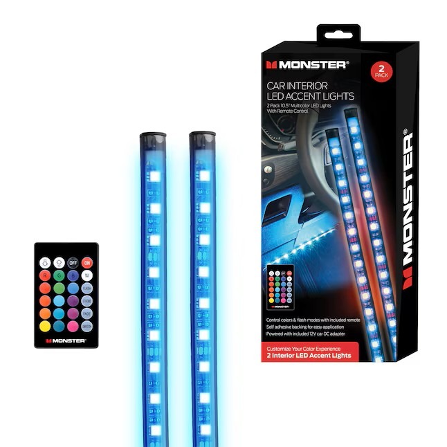 MONSTER CAR INTERIOR LED ACCENT LIGHT 