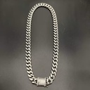 Brass Stainless Steel Bracelet with ice