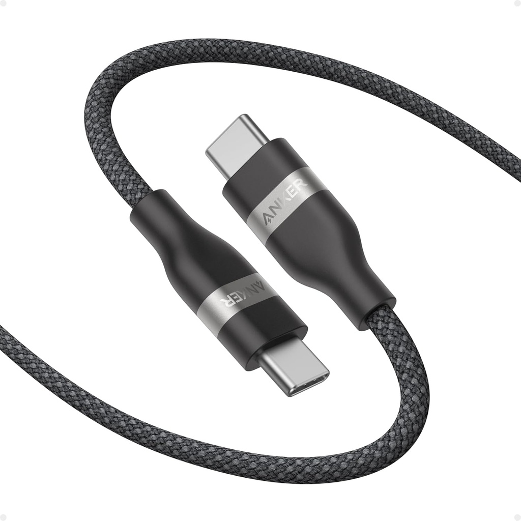 Anker Nano USB C to USB C Cable, 240W Fast Charging Cable (6 ft, Black)