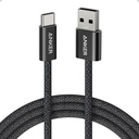 Anker Zolo USB-A to USB-C Cable for CarPlay (6 ft, Black) 