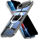 LWLFEKA Case iPhone 17 Air Clear Case with Privacy Screen Protector 