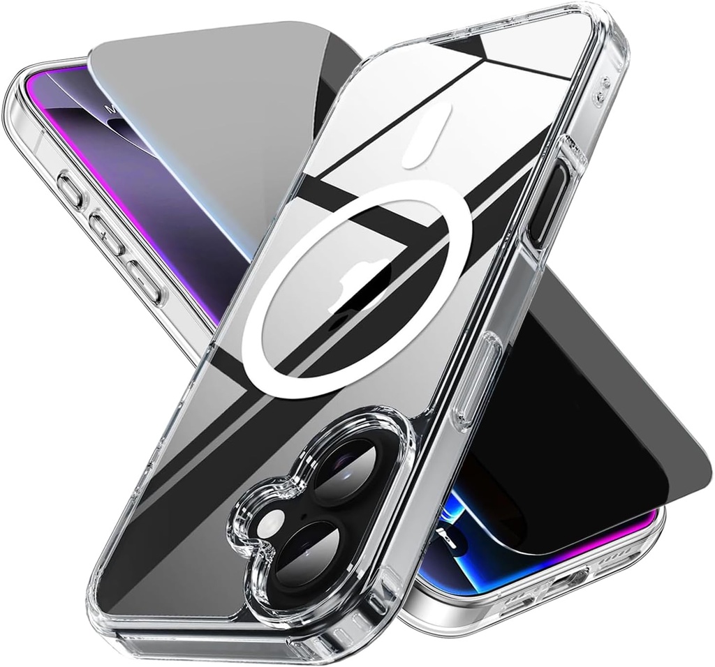 LWLFEKA Case iPhone 17 Clear Case with Privacy Screen Protector  (copy)