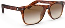 iTouch Aura Wearables Smart Glasses .Tortoise Wayfarer/Gradient 