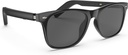 iTouch Aura Wearables Smart Glasses .(Black Retro-Squared/Sunglasses)