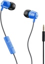 Skullcandy Jib XT Wired Earbuds with microphone. 3.5mm AUX Plug - Cobalt Blue