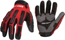 Craftsman Work Gloves, Anti-shock Impact Protection, Adjustable Cuff (pair)