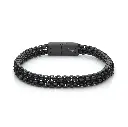 GIORGIO MILANO MEN Woven Stainless Steel Chain BRACELET 2080SBK