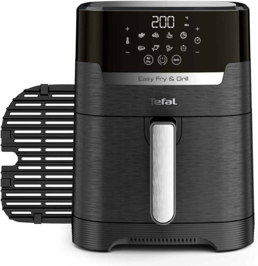 Tefal Easy Fry Precision 2-in-1 Digital Air Fryer and Grill 4.2L EY505827, 1550W