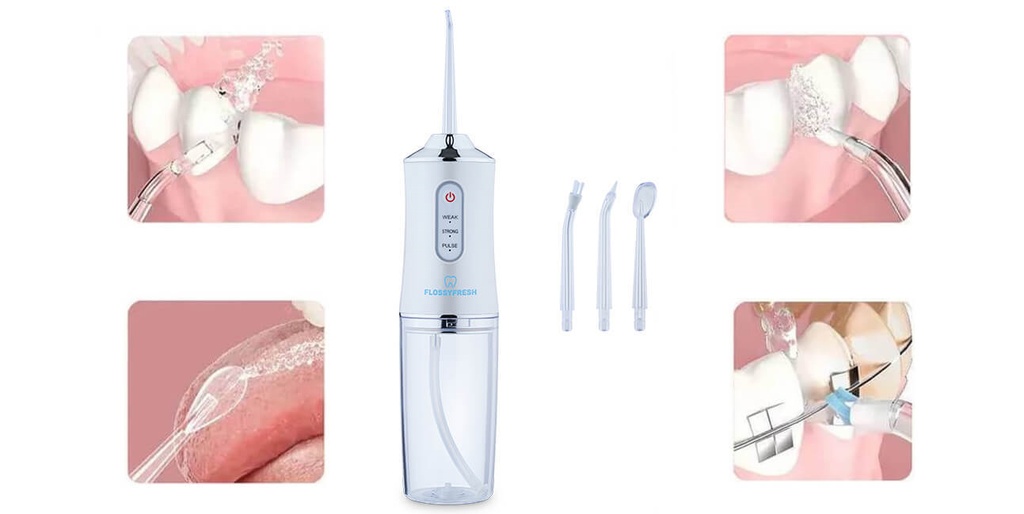 SWISSBRAND RECHARGEABLE WATER FLOSSER 