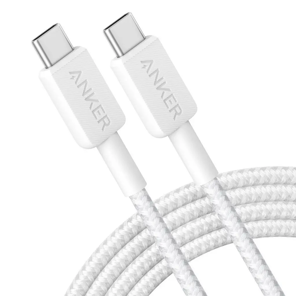 Anker 60W Max fast Charging Braided Cable USB-C to USB-C (6ft ) 