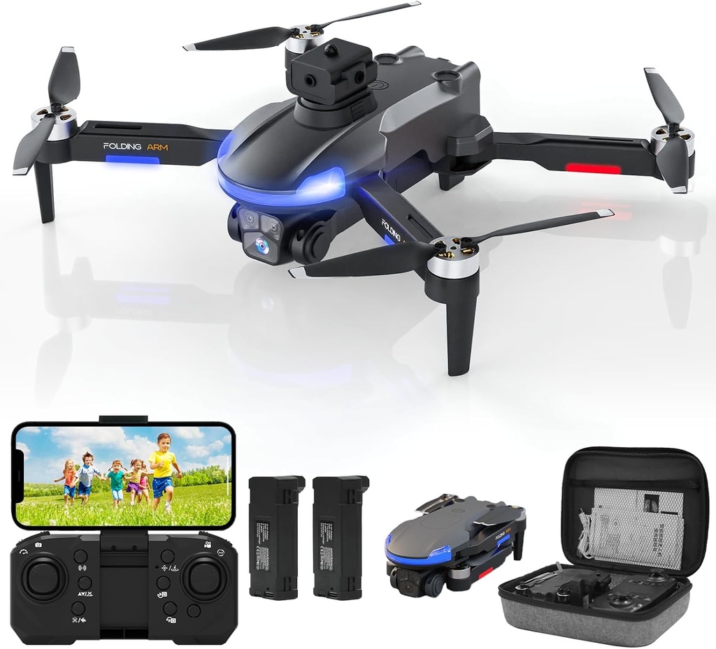 Aerial Drone with Camera for Kids, 1080P HD FPV Foldable CZ20