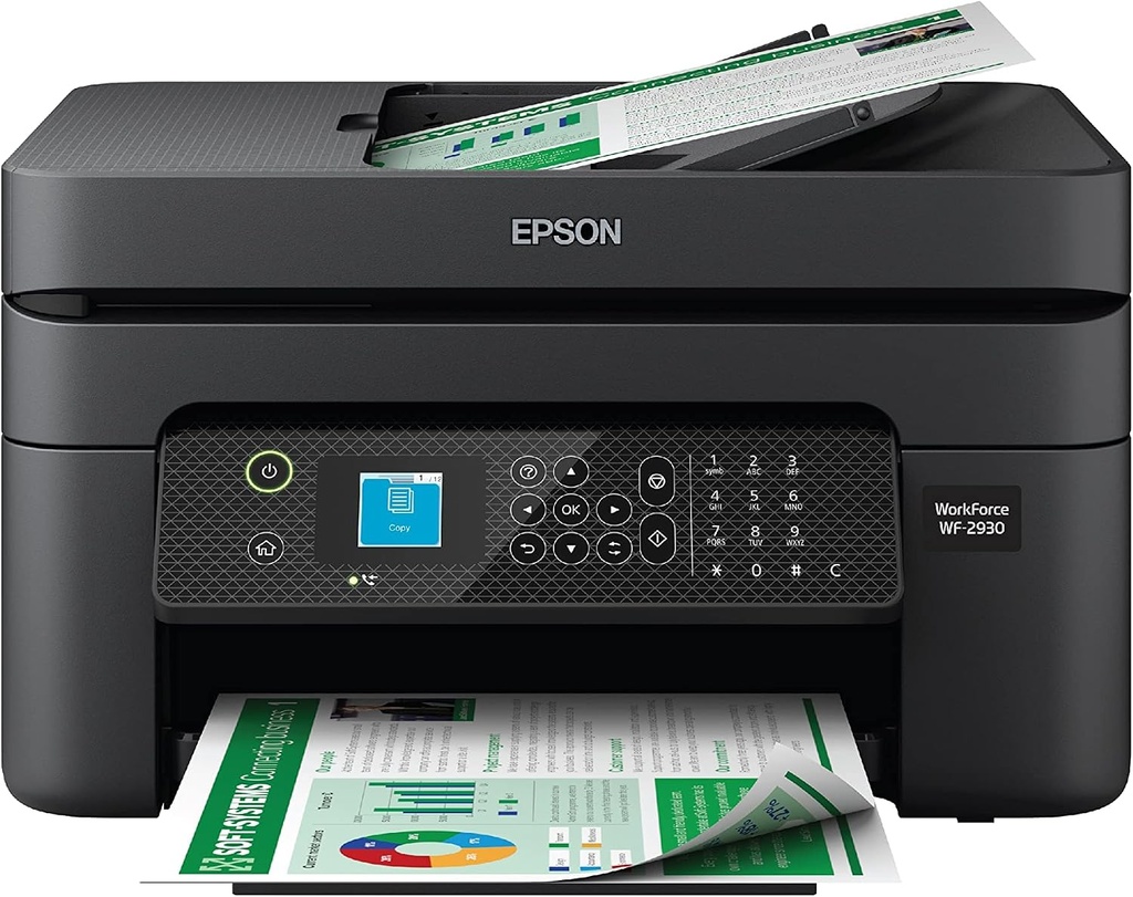 Epson Workforce WF-2930 Wireless Color All-in-One Inkjet Printer