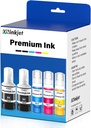 OSinkjet Ink Refill Bottles Combo Pack Compatible for Epson T502 