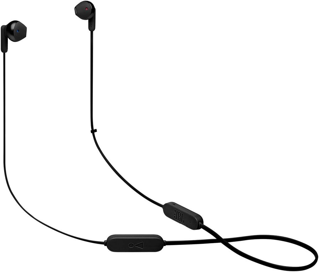 JBL Tune 215bt - Bluetooth Wireless in-Ear Headphones with 3-Button Mic/Remote and Flat Cable - Black, 