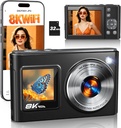 8K Digital Camera for Photography 96MP WiFi Dual Screen Camera for Kids model:DC325