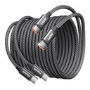 etguuds 240W USB C to USB C Cable 10ft, 2-Pack C to C Cable Fast Charging