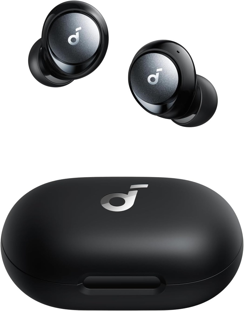 Soundcore by Anker Space A40 Adaptive Active Noise Cancelling Earbuds (Black)