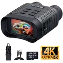 ENNOVOR Night Vision Binoculars 4400mAh Rechargeable Battery, 4k Video & Photo, Suitable for Security, Hunting, And Camping (25mm/50mm)