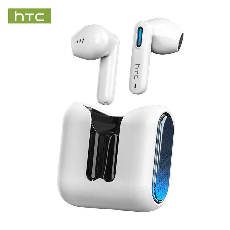 HTC NE49 TWS Wireless Translator Headphones - White