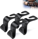 AUTO BASICS HEADREST SEAT HOOKS 4PACK 