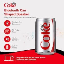 COKE Bluetooth Can Shaped Speaker