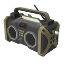 REALTREE RUGGED JOBSITE SPEAKER WITH LED LIGHT 