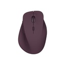 North Wireless Ergonomic 6 Button Mouse , Built-In Battery- Plum Purple