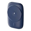 Brookstone Magnetic Charging Wireless Power Bank with Stand  5000mAh - Blue 