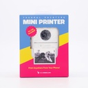 Tech Rebellion MINI THERMAL Wireless Printer -white