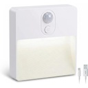 iHome Rechargeable Auto-Sensing Night Light, Motion Sensor, RGBW Color Changing, Cordless