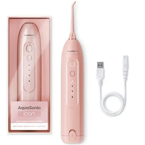 AquaSonic ICON Rechargeable Water Flosser 