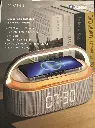 MVMT Harmonic 6-in-1 Portable Bluetooth Speaker with 15W Wireless Charging, Ambient Light, Alarm Clock, FM Radio & Phone Holder