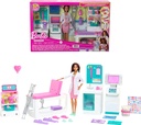 Barbie Careers Fast Cast Clinc Doll, Accessories, & Playset Toy -GTN61