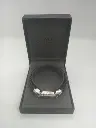 1913 Men's Accessories Stainless Steel Leather Braclet