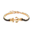 GIORGIO MILANO MEN Anchor Tennis Stainless Steel BRACELET 2088SGBK